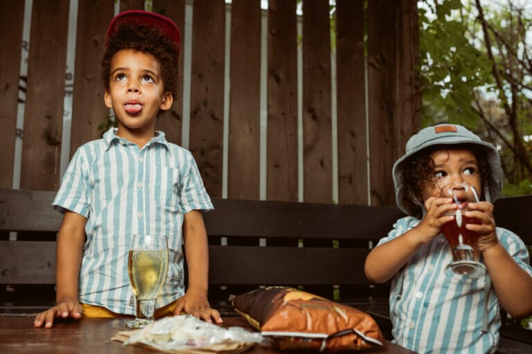 Barberie Bienvenue aux enfants